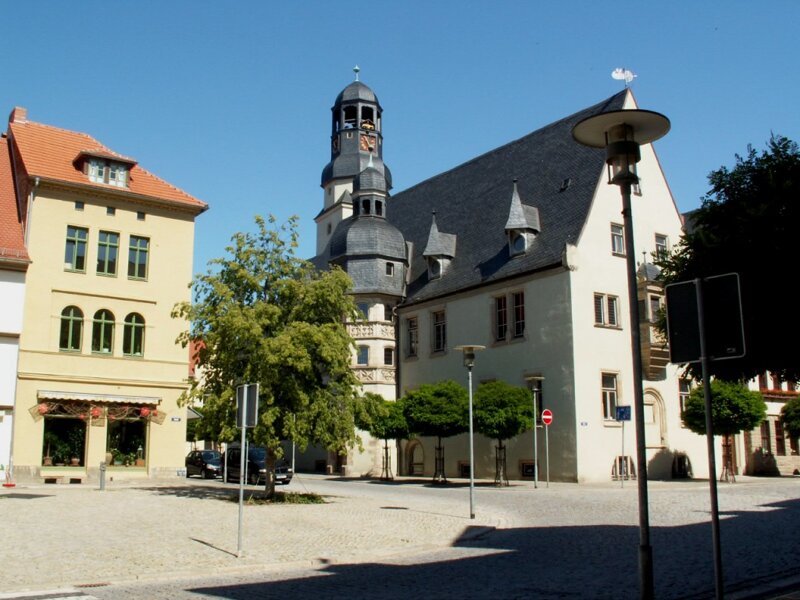 Rathaus in Aschersleben Außenansicht
