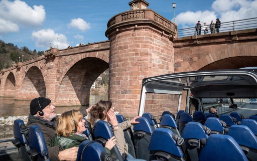 Stadtrundfahrt Cabriobus - Heidelberg