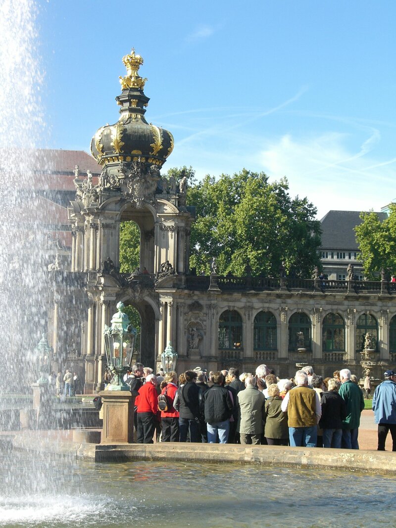Zwinger Kronentor Dresden
