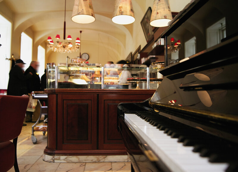 Kaffeehaus Café Diglas Piano