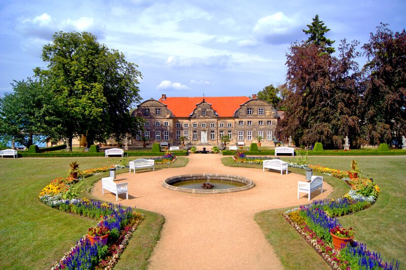 Kleines Schloss Blankenburg mit Barockgarten