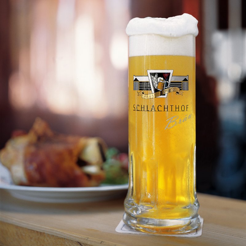 gefülltest Bierglas