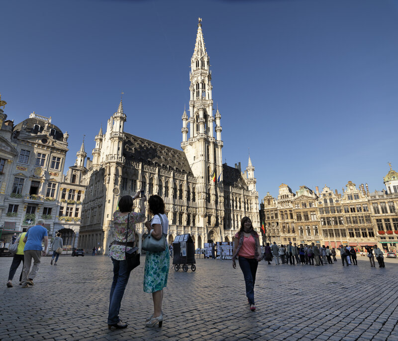 Rathaus am Grand Place in Brüssel