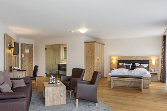 Doppelzimmer mit Sitzecke