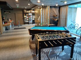Kicker Billard Lobby