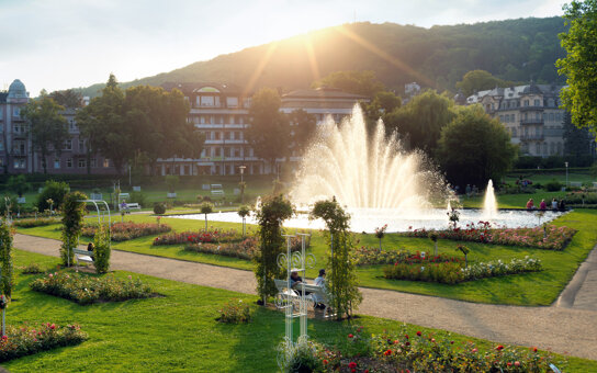 Rosengarten (c) Bayer. Staatsbad Bad Kissingen GmbH Foto Dominik Marx