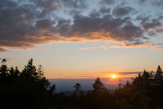 Schliffkopf Sonnenuntergang