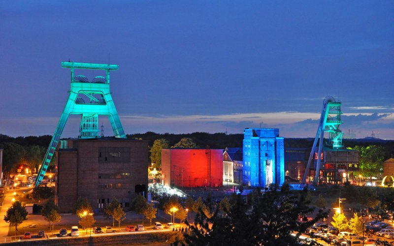 Zeche im Ruhrgebiet in Nordrhein-Westfalen