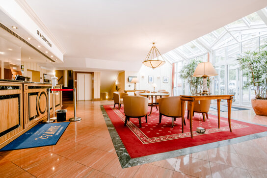 Rezeption mit Sitzecke