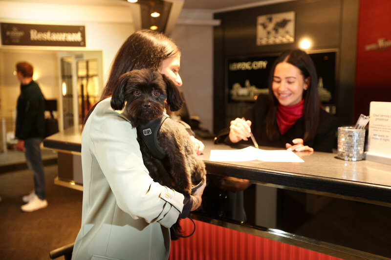 Rezeption des Best Western Hotels Windorf