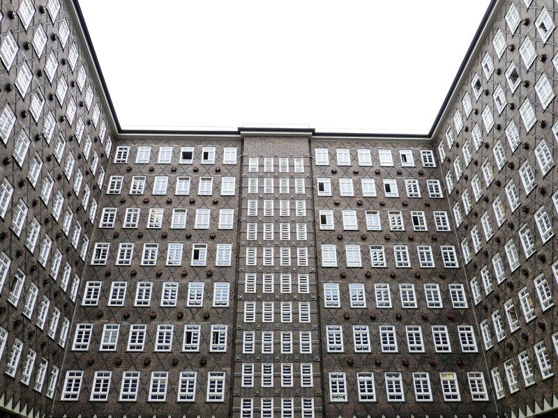 Innenhof Chile Haus Hamburg