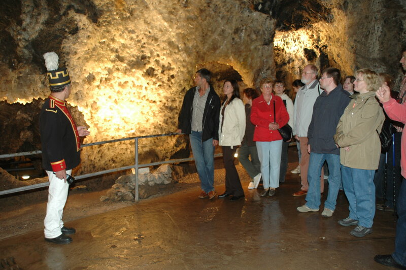Führung durch die Marienglashöhle Friedrichroda – Kristallgrotte