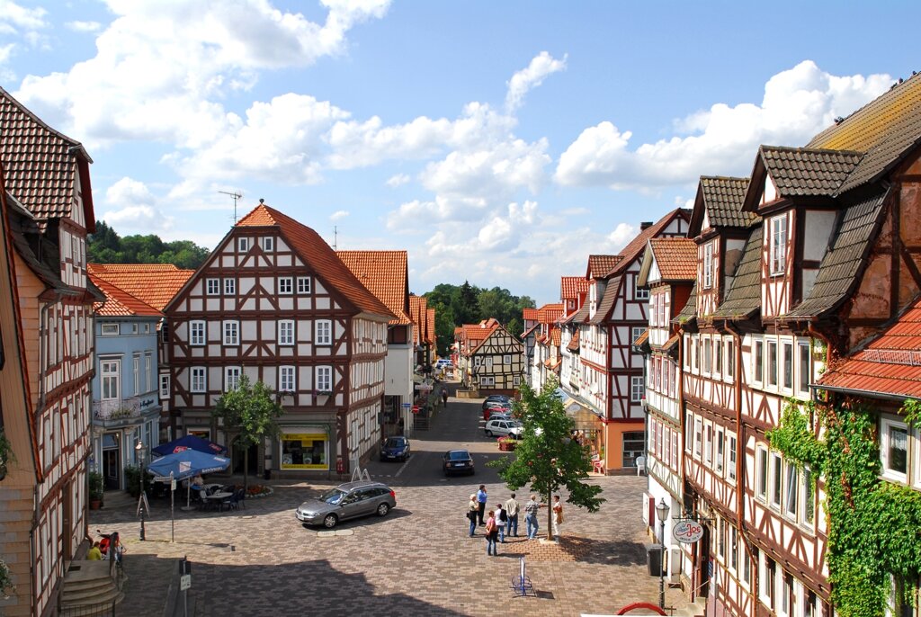 Blick in die Altstadtstraße