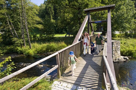 Wanderung Familie©Andreas Hub, Regionalverbund Thüringer Wald