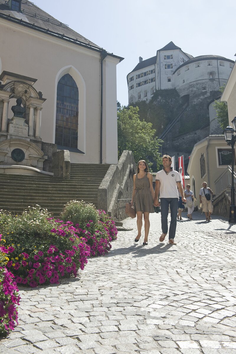 Paar auf der Festung