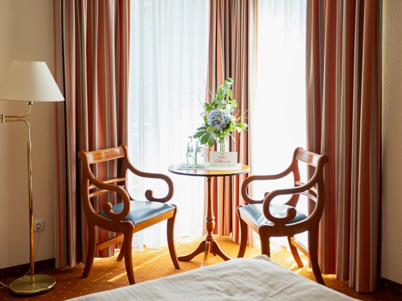 DZ Plaza Hotel Magdeburg Sitzecke