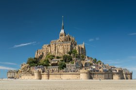 Mont St Michel in the afternoon