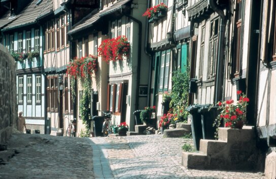 Fachwerkhäuser am Schlossberg, Quedlinburg