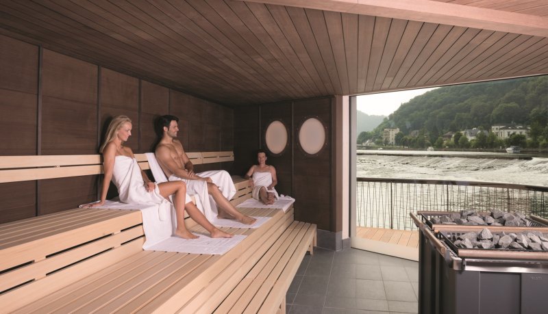 Sauna in der Therme Bad Ems