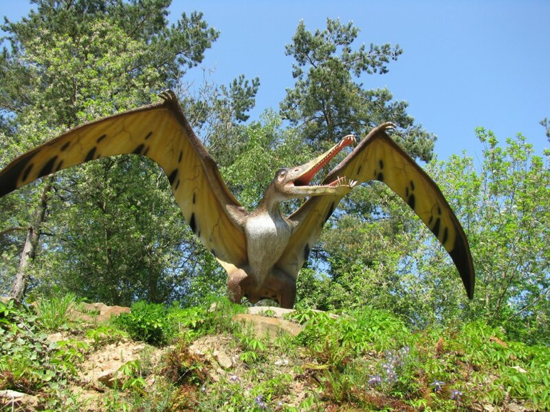 Dinosaurier-Modelle im Freilichtmuseum Münchehagen – Urzeit hautnah