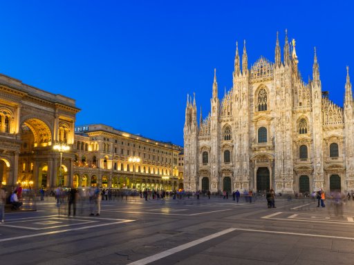 Dom und da Vinci, Shopping und Dolce Vita