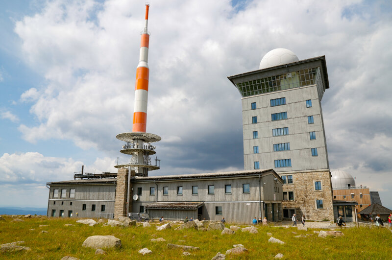 Brocken Gebäude