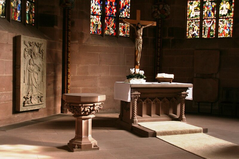 Kloster Hirsau von innen – Innenansicht der Ruine
