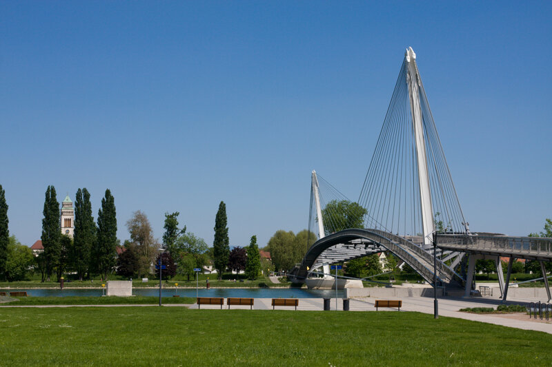 Passerelle Mimram Kehl/Straßburg