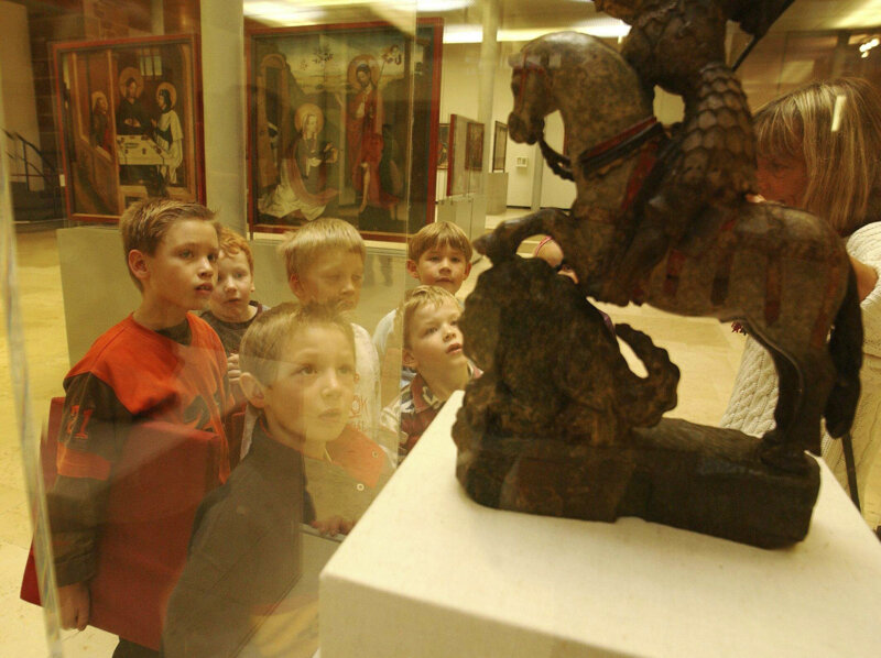 Kinder im germanischen Nationalmusem