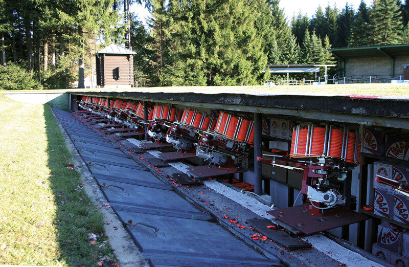 Außenanlage Schießsportzentrum Suhl, Thüringen