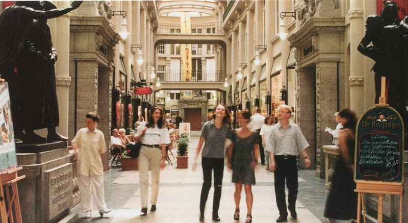 Leipzig Mädlerpassage – historische Einkaufspassage am Markt