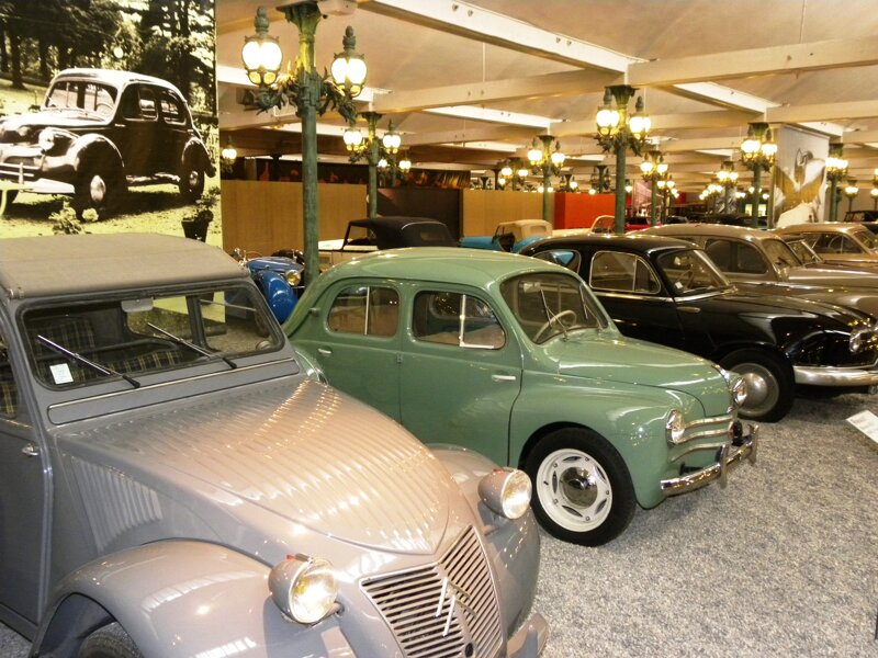 Oldtimer Marke Citroen im Automobilmuseum Mulhouse