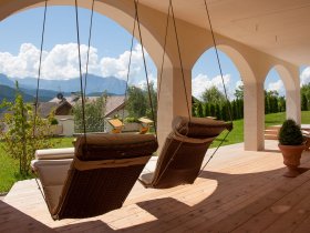 Ausblick von der Romantiklounge auf die Dolomiten - Kopie (2)