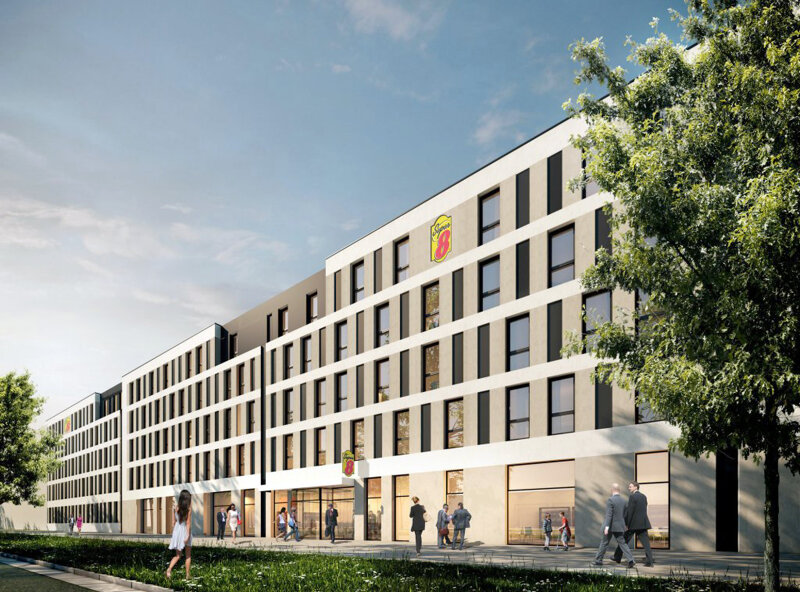 Hotel Super 8 von außen