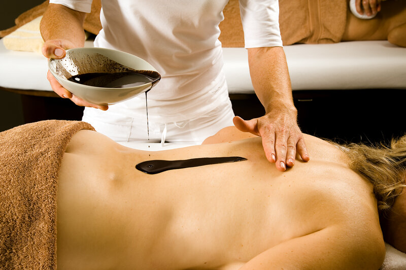 Schokoladenanwendung Aqualon-Therme