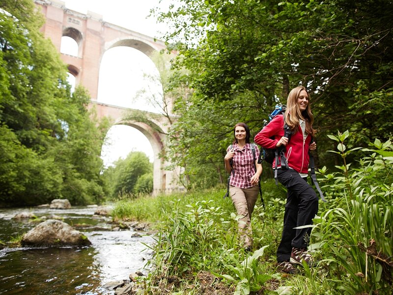 Wellness-Wochenende in Sachsen – Panoramalandschaft im Vogtland