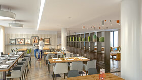 Frühstücksraum Best Western Wiesbaden 2019