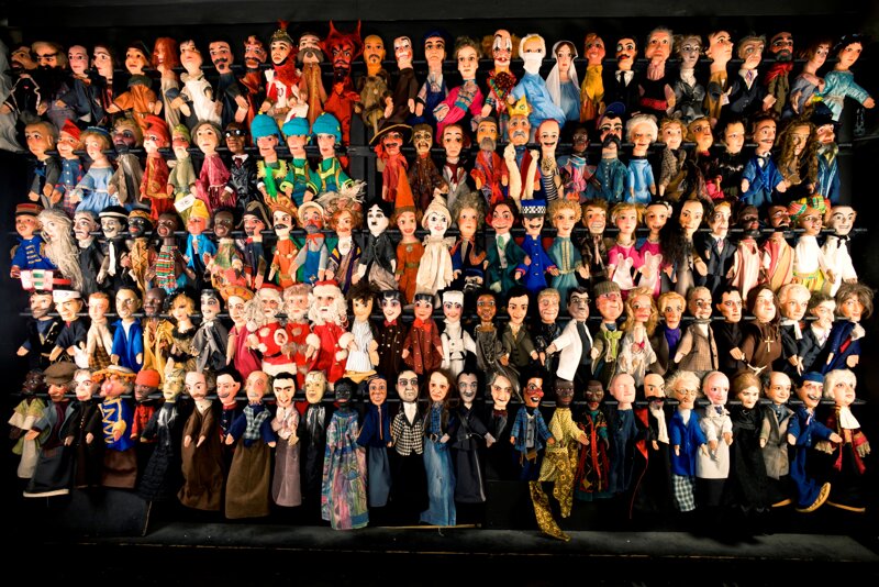 Théâtre le Guignol de Lyon, Mur de Marionnettes