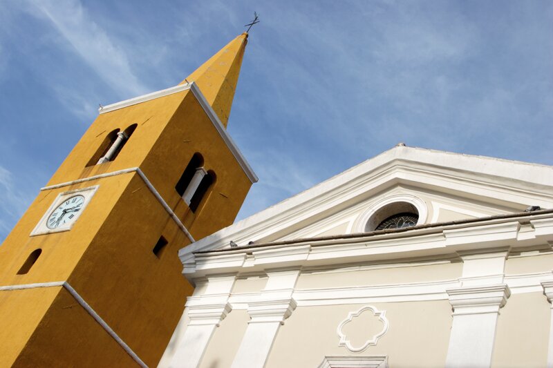 Die Pfarrkirche Sv. Juraj in der Altstadt von Lovran