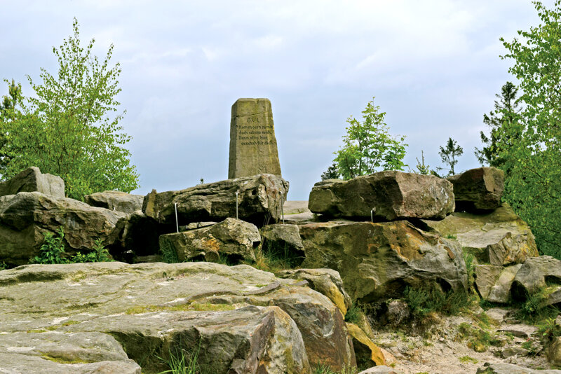Blick vom Velmerstot über das Lippische Land