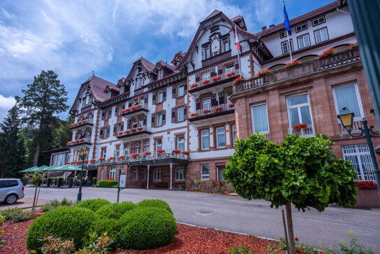 Außenansicht Wellnesshotel Das Palmenwald