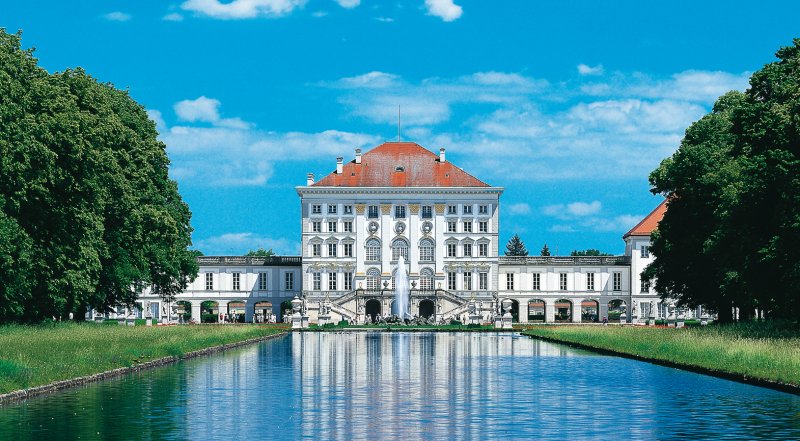 Mittelkanal und Schloss Nymphenburg