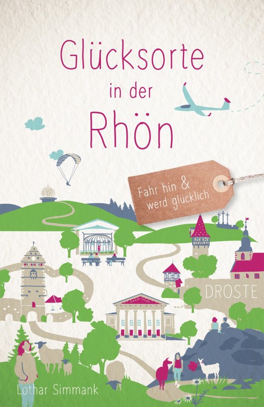 Buchcover Glücksorte Rhön
