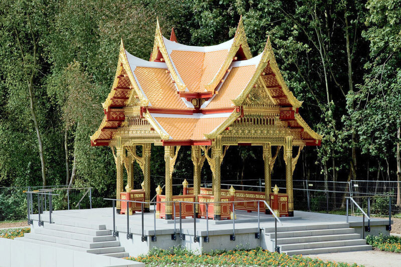 Thailändischer Sala Pavillon im Kurpark Bad Homburg