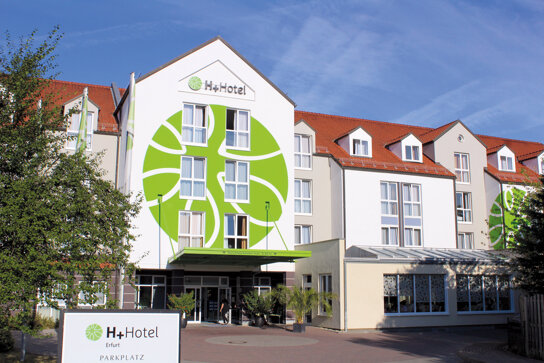 Hotel H+ Erfurt von außen