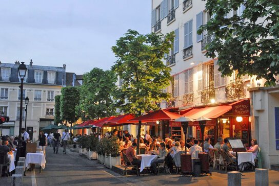 Versailles, Terrasse Restaurants c Office de Tourisme de Versailles, Ville de Versailles