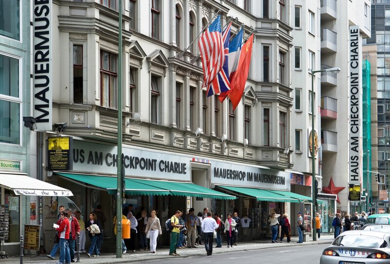 Mauermuseum am Checkpoint Charlie in Berlin