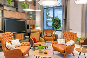 Sitzecke Lobby und Rezeption