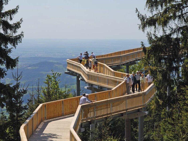 Waldwipfelweg Sankt Englmar im Bayerischen Wald