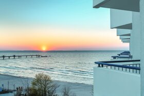 Meerblick vom Zimmer